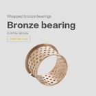Wrapped Split Sleeve 092 Bronze Flange Bearings