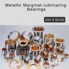 PTFE Marginal Lubricating Bronze Sleeve Bearings CuSn10Pb10