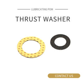 MoS2 Thrust Washer , POM,  Low carbon steel, polymer thrust washer, thrust bearing washer