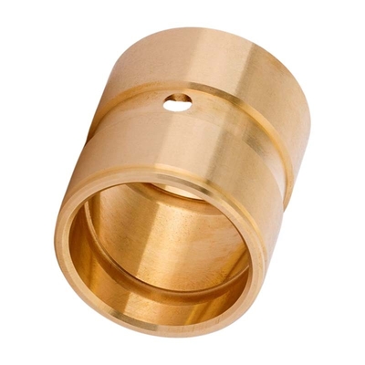 comprar Os sulcos do furo da lubrificação girados moderaram o rolamento de deslizamento cilíndrico do bronze de manganês para a carga a mais alta da tensão & de impacto Fabricação em linha