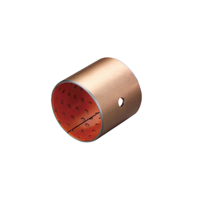 comprar Metal - arbustos cilíndricos lubrificados dos rolamentos graxa lisa de bronze POM do polímero Fabricação em linha