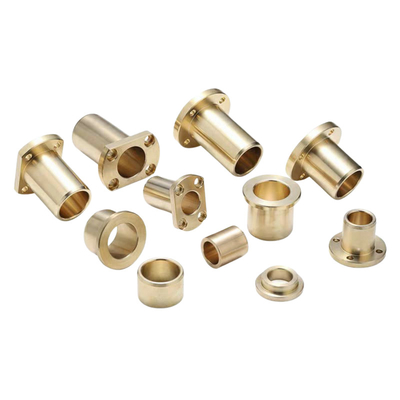 comprar Rolamentos de bronze de grafito auto lubrificantes resistentes a produtos químicos para OEM com resistência superior à corrosão Fabricação em linha