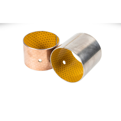 comprar Lubrificação amarela do auto de Pom Bush Wrapped Bronze Bearings do metal Fabricação em linha