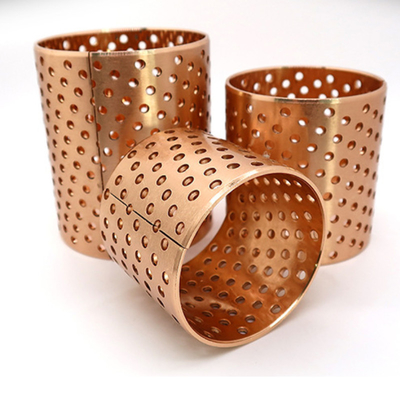 comprar CuSn8 CuSn6.5 Bocas de bronze sem manutenção Lubrificação a óleo para máquinas de engenharia pesada Fabricação em linha
