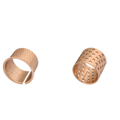 comprar rolamento da fricção da Multi-lubrificação no arbusto CuSn8 deslizante de bronze rolado para a hidráulica Fabricação em linha