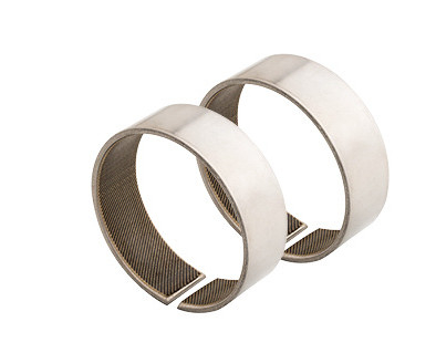 comprar Tamanho de furo tecido dos rolamentos de deslizamento da bucha do deslize | Rolamentos delubrificação /Kevlar da tela de aço inoxidável enrolado Fabricação em linha