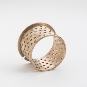 comprar Auto de Oilless que lubrifica os rolamentos de luva lisos 090 & 092 do bronze do rolamento com furos para a maquinaria de mineração Fabricação em linha