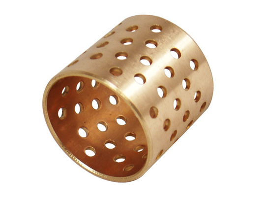 comprar Bucha de bronze rolada com Diamond Indents |  Luva métrica CuSn8 & CuSn6.5P materiais Fabricação em linha