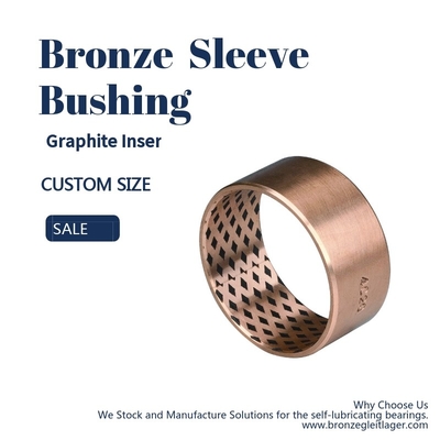 comprar Grafite fina da parede obstruída cobrindo a luva de bronze FB09G dos tamanhos da métrica e da polegada Fabricação em linha