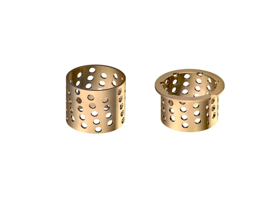 comprar CuSn8 flangeou tamanho métrico das buchas de bronze grande para equipamentos de broca de mineração Fabricação em linha