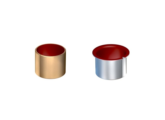 comprar Tipo suportado aço  da flange de rolamentos da planície do polímero para a lubrificação do óleo hidráulico Fabricação em linha