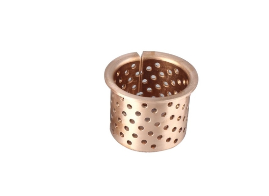 comprar Rolamentos de bronze envolvidos CuSn8, rolamentos lisos de bronze CuSn6.5P0.1 Fabricação em linha