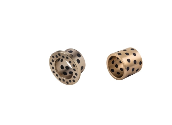comprar Rolamentos obstruídos bronze do colar da flange, auto que lubrifica o tamanho da métrica do rolamento Fabricação em linha