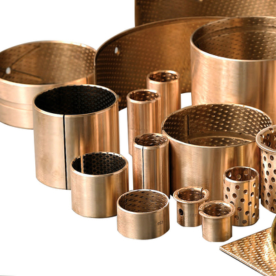 comprar Rolamentos de luva de bronze envolvidos padrão para máquinas subaquáticas do granulador Fabricação em linha