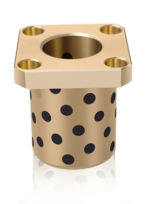 comprar Rolamentos de luva flangeados de bronze do quadrado de Oilless MPTSZ25 Selflubricating Fabricação em linha