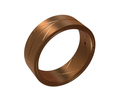 comprar Auto de carregamento liso do volante que lubrifica o tamanho métrico das buchas de bronze Fabricação em linha