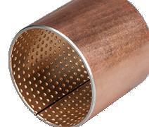 comprar Bimetall envolveu arbustos lubrificados do metal do ‐ 797 do material CuPb10Sn10 SAE dos rolamentos Fabricação em linha