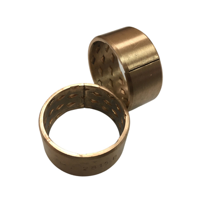 comprar Auto cilíndrico de cobrimento com arbustos de bronze da luva BMZ de CuSn8P que lubrifica Fabricação em linha