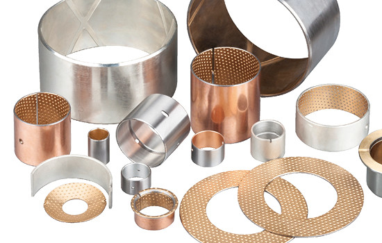 comprar Arbusto de rolamento bimetal de baixo coeficiente de atrito com buracos de óleo em forma de esfera Fabricação em linha