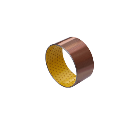 Bom preço. POM de aço traseiro embutida resina acetal composta de rolamento POM simples on-line