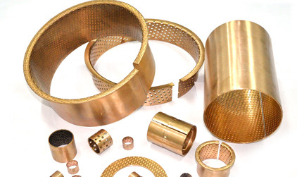 Bom preço. O RUÍDO 1494/ISO 3547 CUSN8P envolveu o rolamento de deslizamento de bronze dos arbustos da lata com os bolsos da lubrificação das perfurações on-line