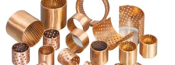 Bom preço. A resistência de alta temperatura flangeou as buchas de bronze com bolsos do óleo on-line