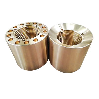 Bom preço. A imprensa moldou os rolamentos de bronze ZCuZn24Al6Fe3Mn3 cilíndricos on-line